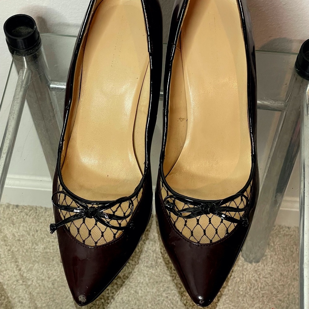 AUDREY BROOKE BROWN HEELS SIZE 10